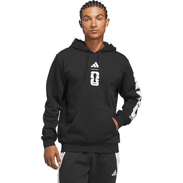 adidas Women's Cropped Zipped Hoodie IN3637, Black at Amazon